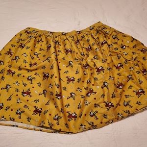 Modcloth mustard skirt